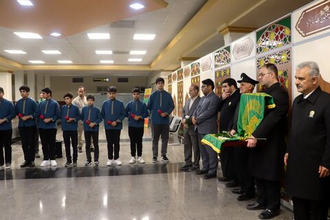 تصاویر/ ورود خدام رضوی به بوشهر