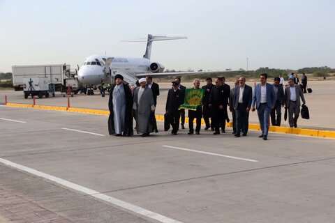 تصاویر/ ورود خدام رضوی به بوشهر