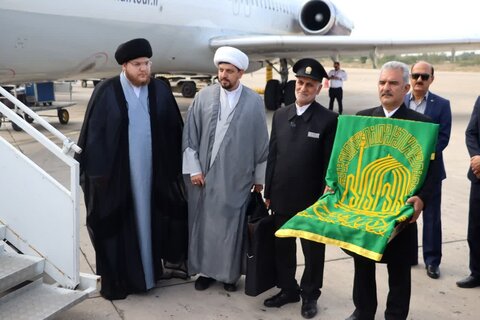 تصاویر/ ورود خدام رضوی به بوشهر