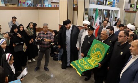 تصاویر/ ورود خدام رضوی به بوشهر