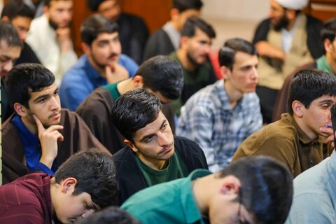 تصاویر | درس اخلاق مدرسه علمیه سالار شهیدان