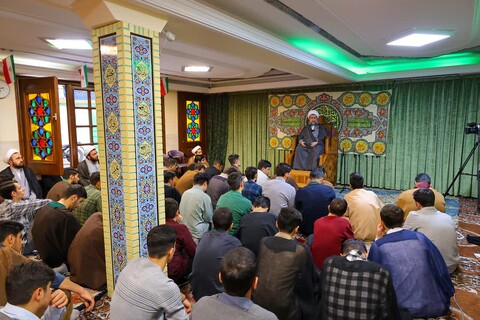 تصاویر | درس اخلاق مدرسه علمیه سالار شهیدان