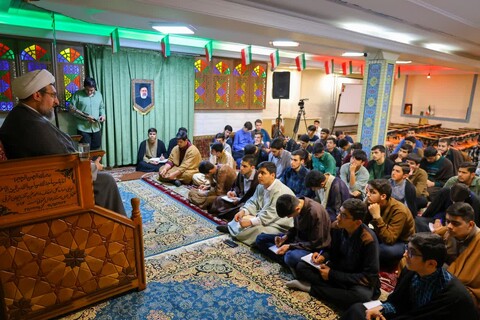 تصاویر | درس اخلاق مدرسه علمیه سالار شهیدان