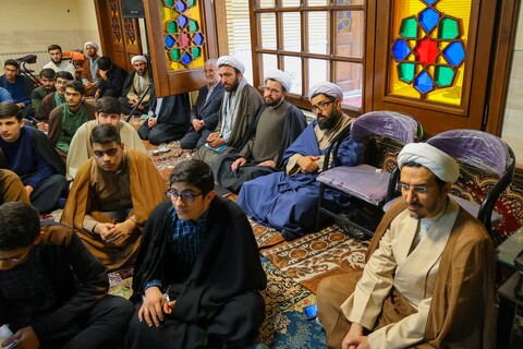 تصاویر | درس اخلاق مدرسه علمیه سالار شهیدان