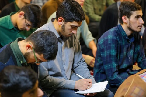 تصاویر | درس اخلاق مدرسه علمیه سالار شهیدان