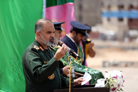 تصاویر/ آیین کلنگ زنی مسجد جامع حضرت زهرا (س)