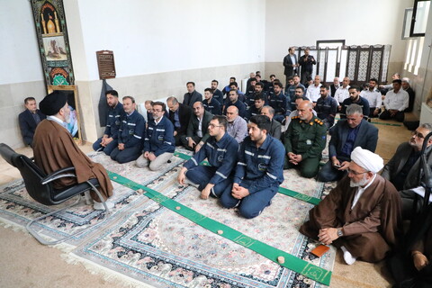 تصاویر/بازدید نماینده ولی فقیه در آذربایجان غربی از پتروشیمی ارومیه