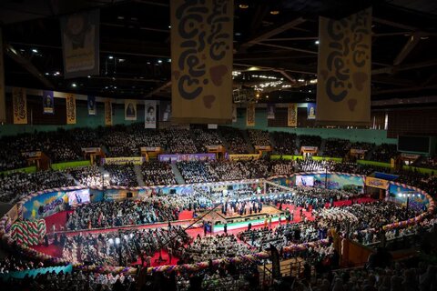 تصاویر مراسم دومین اجتماع «دختران آرمانی» با شعار محوری «دختر ایرانی، دختر آرمانی»