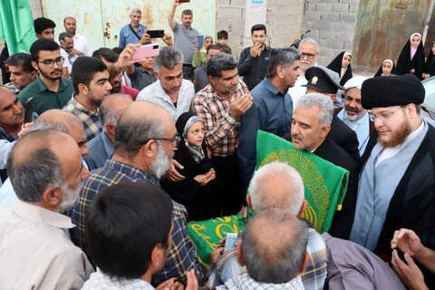 تصاویر/ کاروان زیر سایه خورشید در آبپخش