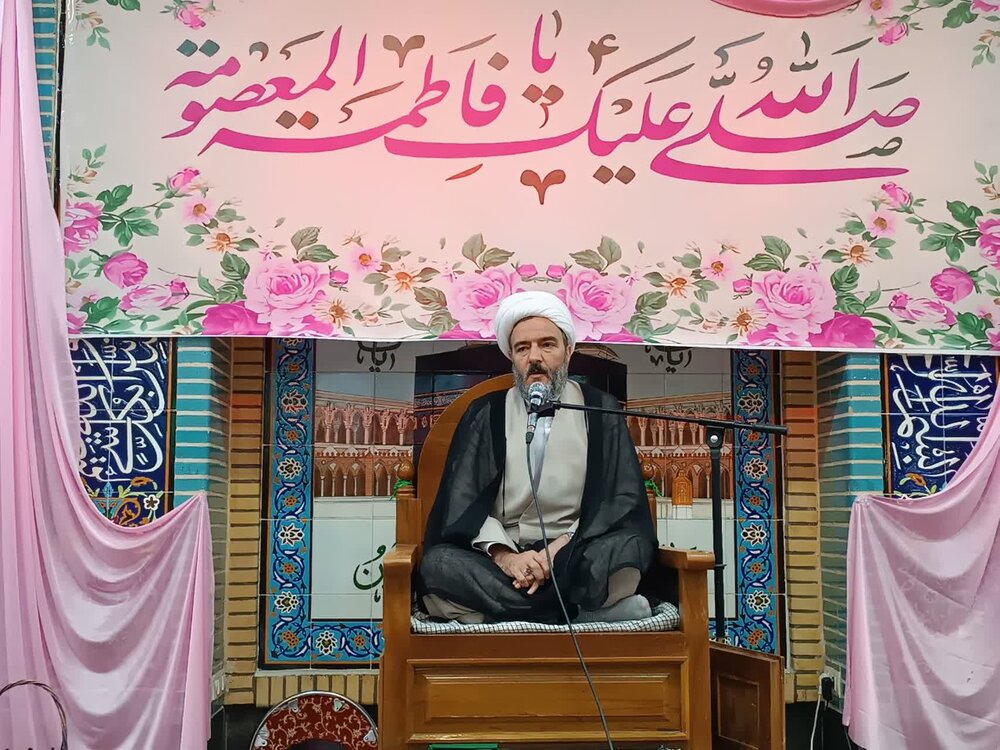 فیلمl ورود پرچم حضرت معصومه سلام الله علیها به مسجد ابوالفضل  عباس (ع) شهرستان بیجار