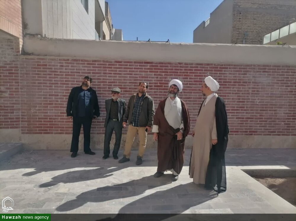 بازدید جانشین مدیر حوزه علمیه اصفهان از مدرسه علمیه آیت الله نائینی+ عکس