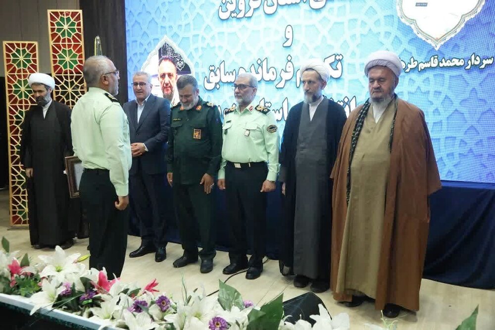 فرمانده جدید نیروی انتظامی استان قزوین معرفی شد