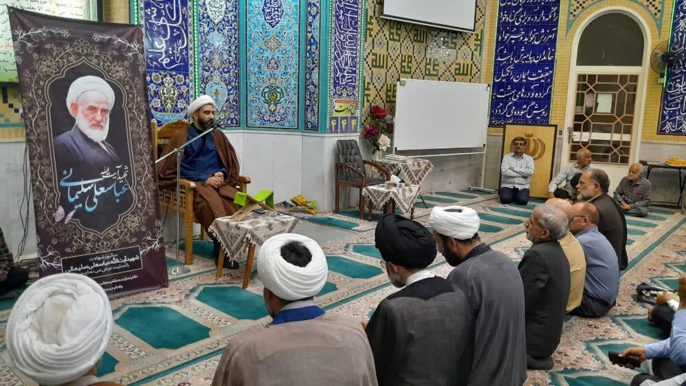 دومین سالگرد شهادت آیت الله عباسعلی سلیمانی درکاشان برگزارشد+عکس