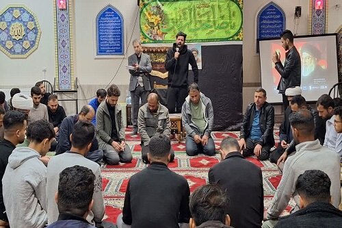برگزاری هیئت هفتگی انیس النفوس(ع) با حضور دانشجویان بین‌الملل دانشگاه رازی کرمانشاه+تصاویر