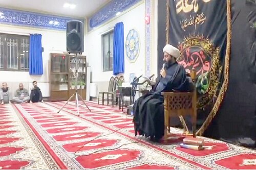 برگزاری هیئت هفتگی انیس النفوس(ع) با حضور دانشجویان بین‌الملل دانشگاه رازی کرمانشاه+تصاویر