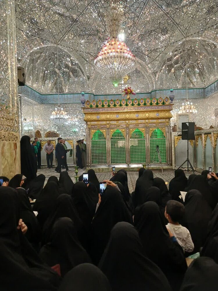 برگزاری کلاسهای درس در جوار امامزاده جعفر(ع) به مناسبت میلاد حضرت معصومه س)