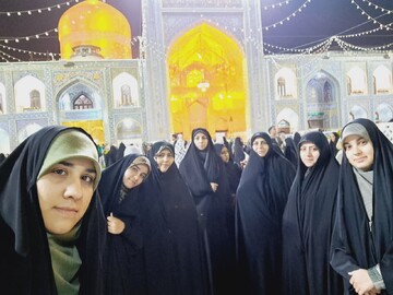 کلیپ| اردوی زیارتی مشهد مقدس با حضور اساتید و طلاب مدرسه علمیه فاطمه الزهرا (س)ساوه