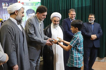 گرامیداشت شهدای رسانه استان قم / تقدیر از برگزیدگان رویدادهای رسانه‌ای «میثاق» و «سرباز مقاومت» + عکس