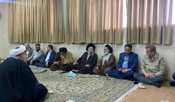 دیدار نماینده ولی‌فقیه در وزارت جهاد کشاورزی با عضو مجلس خبرگان رهبری + تصاویر