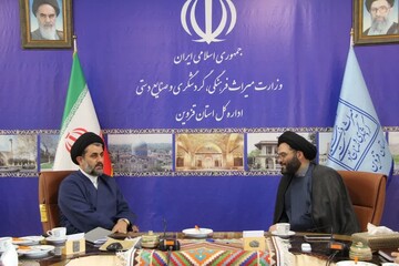 تقویت همکاری میراث‌فرهنگی و اوقاف قزوین برای حفظ بناهای تاریخی مذهبی و بقاع متبرکه