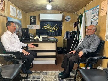 راه‌اندازی کارگاه ساخت نیم‌ضریح حضرت عباس(ع) در خارگ