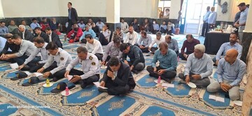 بزرگداشت جان‌باختگان حادثه بندر عباس در گناوه برگزار شد