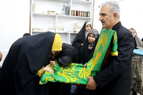 تصاویر/ روستای زیارت دشتستان میزبان خادمان امام رضا(ع)