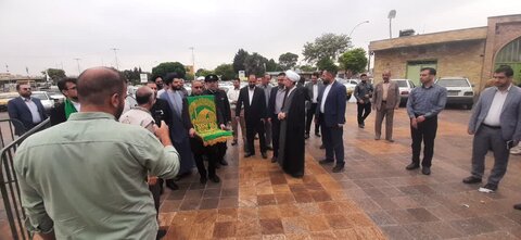 تصاویر / مراسم غبارروبی آستان مقدس امام زاده حسین علیه الاسلام با حضور خادمین حرم مطهر رضوی