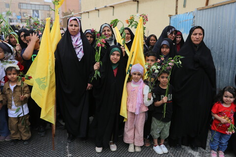 تصاویر / جشن روز دختر در حرم زینبیه اصفهان
