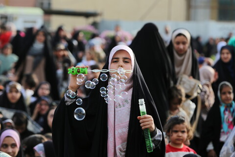 تصاویر / جشن روز دختر در حرم زینبیه اصفهان