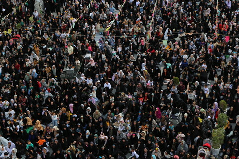 تصاویر / جشن روز دختر در حرم زینبیه اصفهان