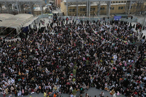 تصاویر / جشن روز دختر در حرم زینبیه اصفهان