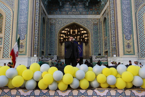 تصاویر / جشن روز دختر در حرم زینبیه اصفهان