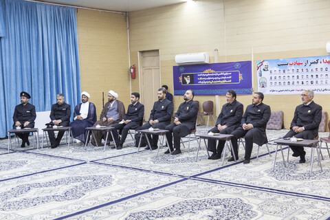 دیدار خادمان کاروان زیر سایه خورشید با امام جمعه یزد