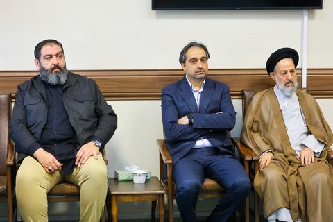 تصاویر | دیدار رئیس جمعیت هلال احمر با نماینده ولی‌فقیه در آذربایجان‌شرقی