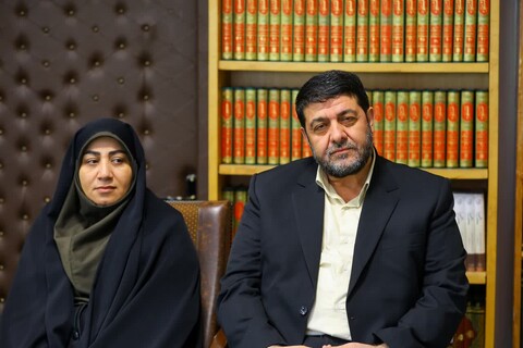 تصاویر | دیدار رئیس جمعیت هلال احمر با نماینده ولی‌فقیه در آذربایجان‌شرقی