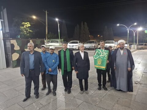تصاویر/ استقبال از خادمان حرم حضرت معصومه(س)
