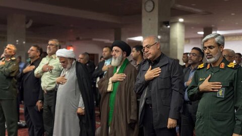 تصاویر/مراسم یادبود جانباختگان بندر شهید رجایی