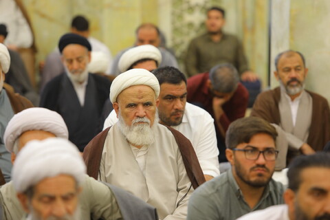 تصاویر / مراسم روز معلم و تقدیر از استاد آیت الله العظمی جوادی آملی