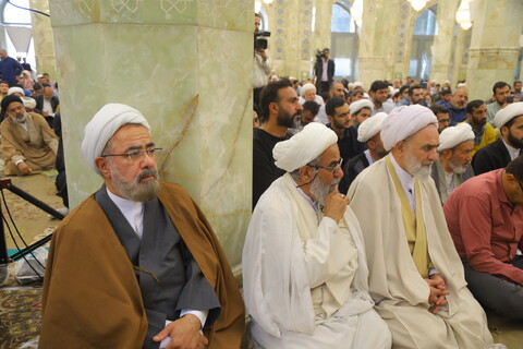 تصاویر / مراسم روز معلم و تقدیر از استاد آیت الله العظمی جوادی آملی