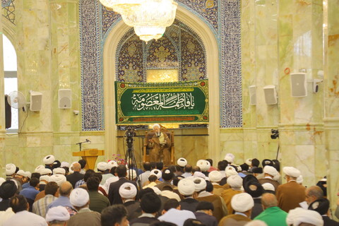 تصاویر / مراسم روز معلم و تقدیر از استاد آیت الله العظمی جوادی آملی