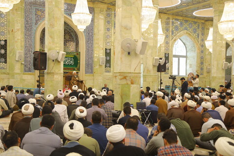 تصاویر / مراسم روز معلم و تقدیر از استاد آیت الله العظمی جوادی آملی