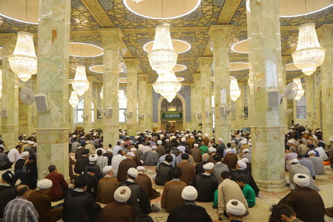 تصاویر / مراسم روز معلم و تقدیر از استاد آیت الله العظمی جوادی آملی