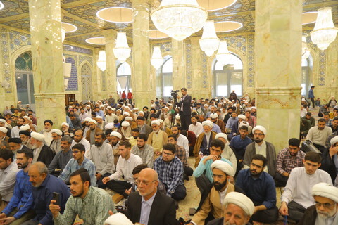 تصاویر / مراسم روز معلم و تقدیر از استاد آیت الله العظمی جوادی آملی