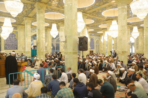 تصاویر / مراسم روز معلم و تقدیر از استاد آیت الله العظمی جوادی آملی