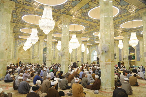 تصاویر / مراسم روز معلم و تقدیر از استاد آیت الله العظمی جوادی آملی