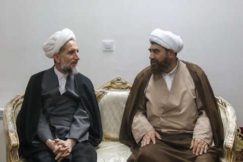 تصاویر / دیدار نماینده ولی‌فقیه در استان قزوین  با معمرین روحانی و اساتید حوزه علمیه قزوین