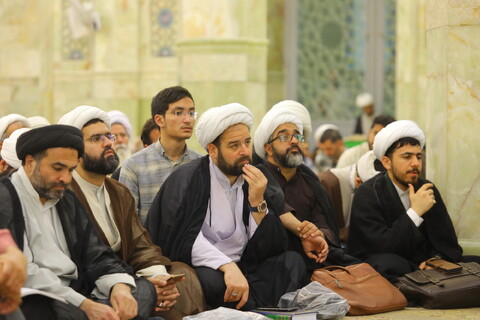 تصاویر / مراسم روز معلم و تقدیر از استاد آیت الله العظمی جوادی آملی