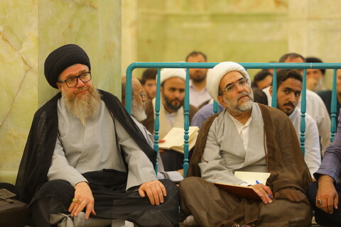 تصاویر / مراسم روز معلم و تقدیر از استاد آیت الله العظمی جوادی آملی