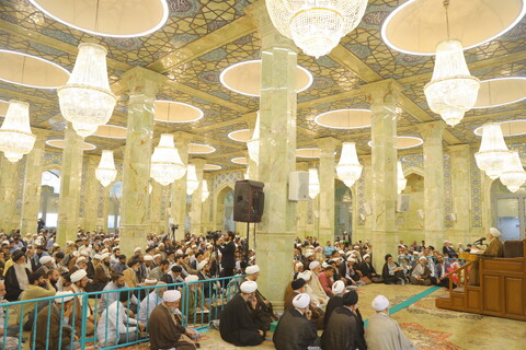 تصاویر / مراسم روز معلم و تقدیر از استاد آیت الله العظمی جوادی آملی